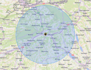 Einsatzgebiet Mobile Pfotenpraxis RH GmbH Tierarzt 4618 Boningen